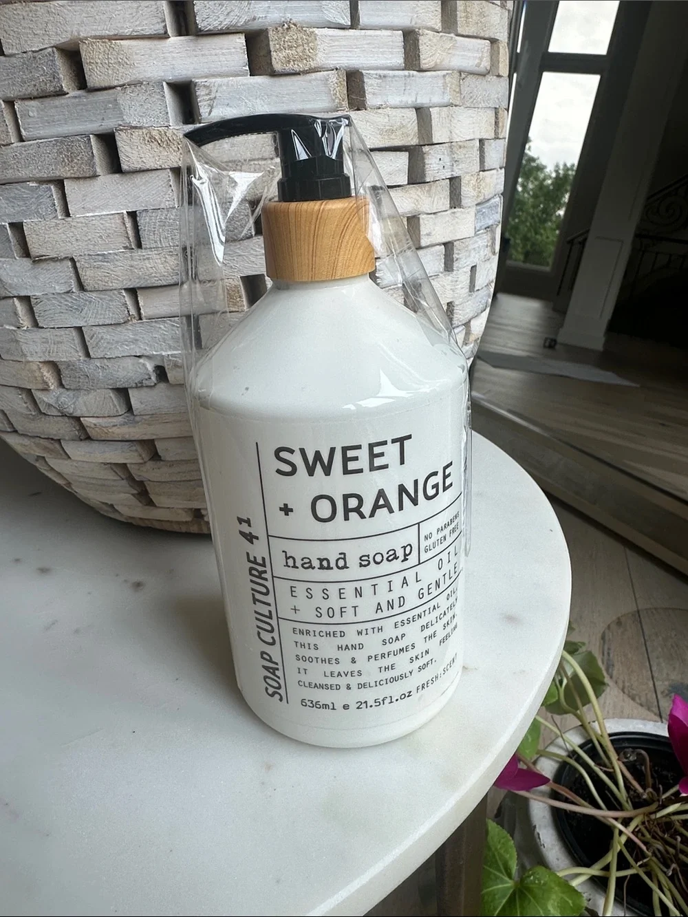 Sweet Orange Hand Soap - White